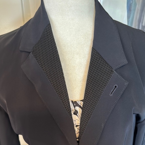 Helmut Lang Midnight Black Blazer - Picture 2 of 16